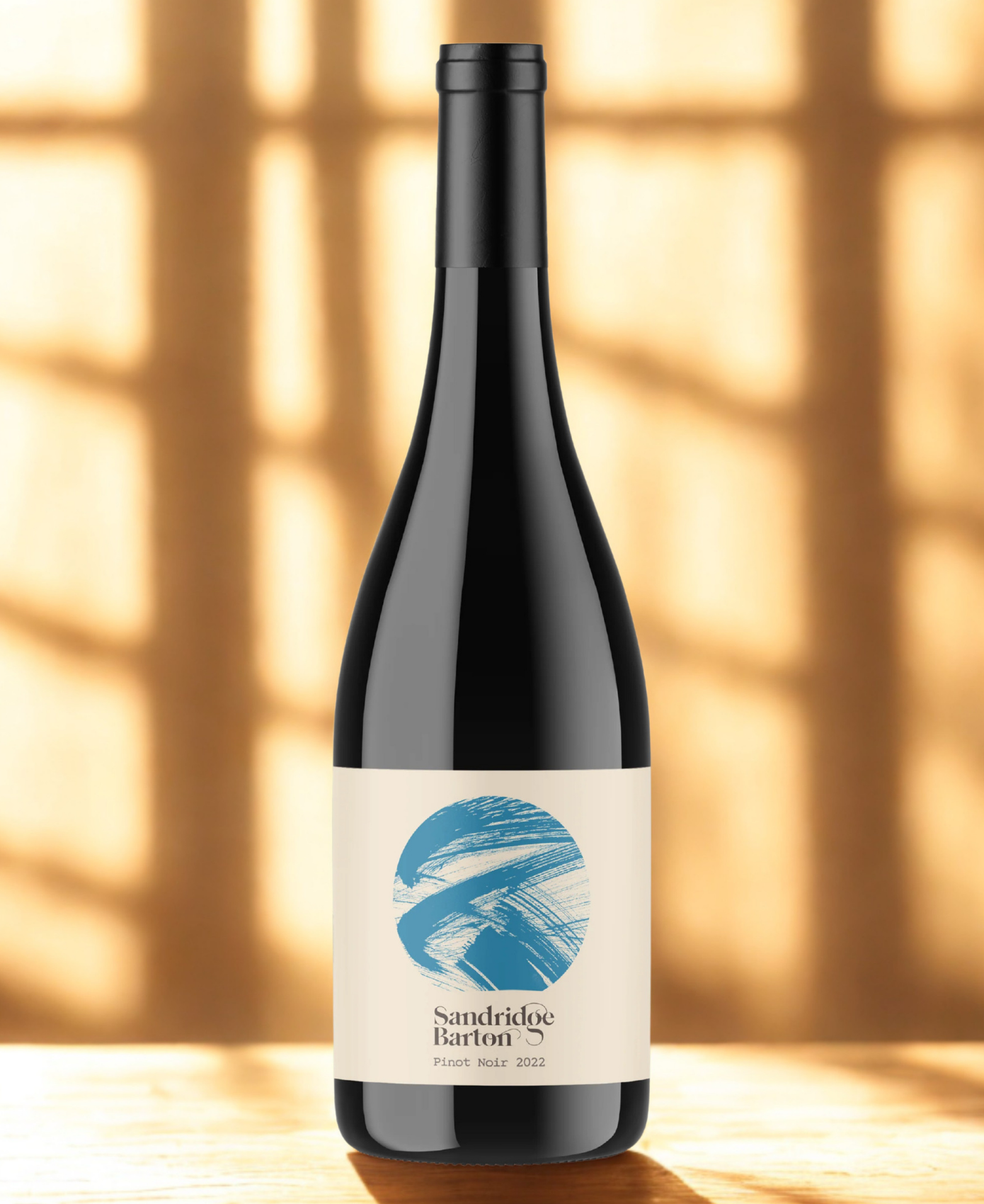 Bottle of Sandridge Barton Pinot Noir, English Red wine