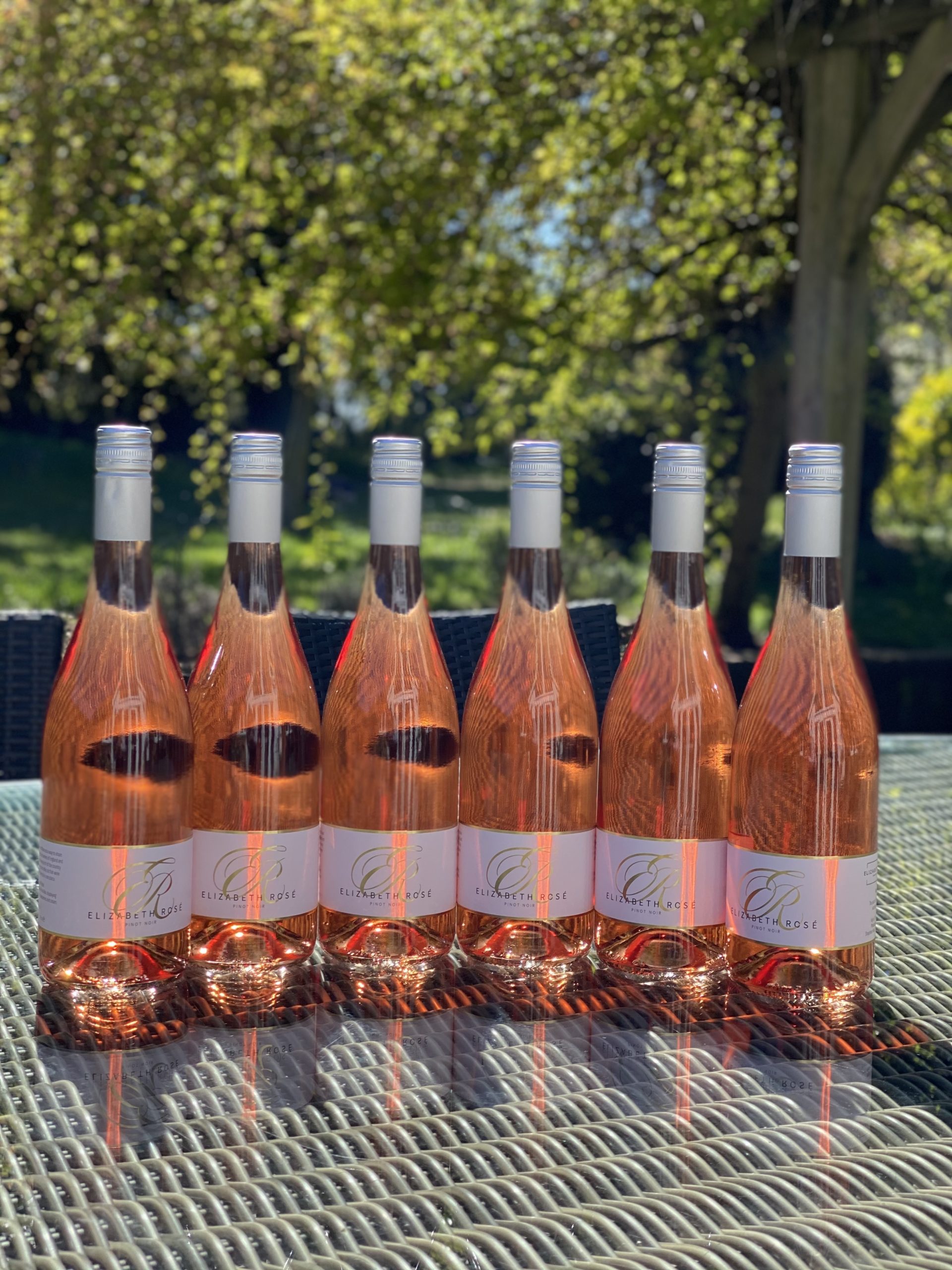 A case of the best English Rose wine