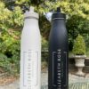 Elizabeth Rose Wines Stainless Steel Bottle - Black